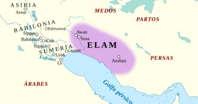 Mapa de Elam